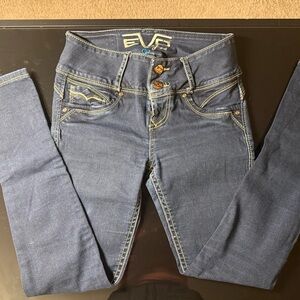 Eve Women's High Rise Denim Jeans - Indigo